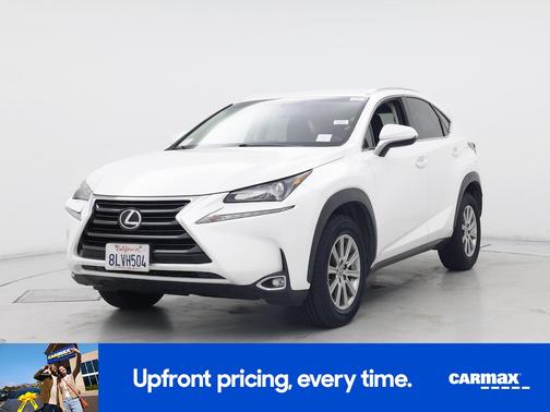 White 2016 Lexus NX 200t