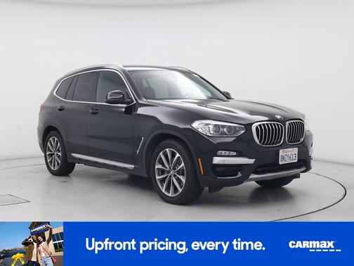 Black 2019 BMW X3 sDrive30i