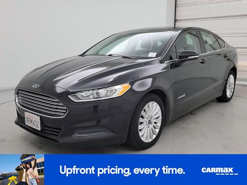 Black 2014 Ford Fusion Hybrid SE