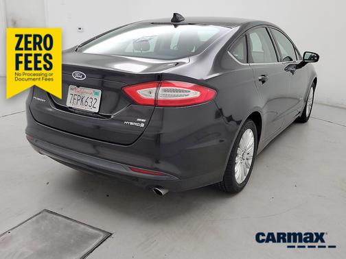 Black 2014 Ford Fusion Hybrid SE