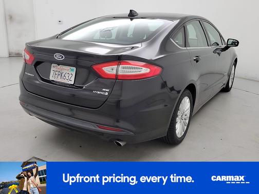 Black 2014 Ford Fusion Hybrid SE