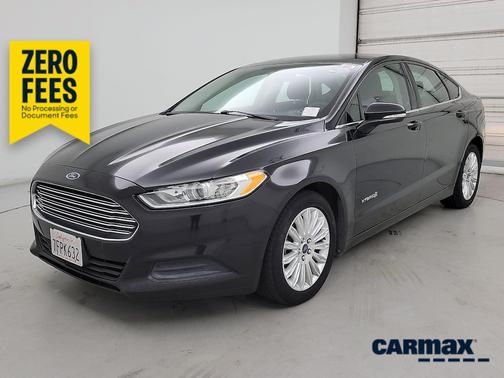 Black 2014 Ford Fusion Hybrid SE