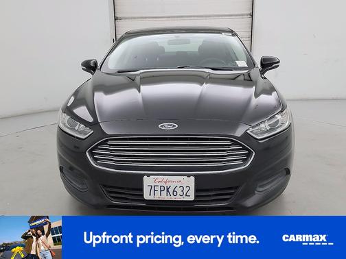 Black 2014 Ford Fusion Hybrid SE