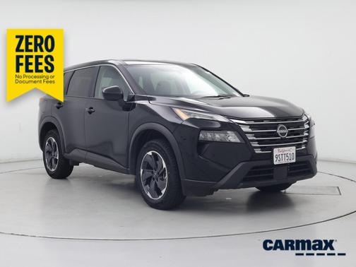 Black 2025 Nissan Rogue SV