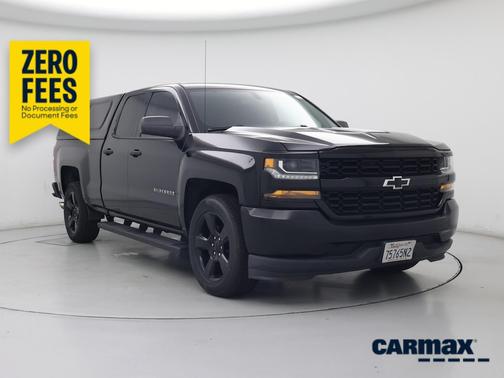 Black 2018 Chevrolet Silverado 1500 Work Truck