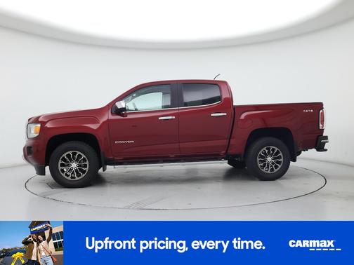 Red 2018 GMC Canyon SLT