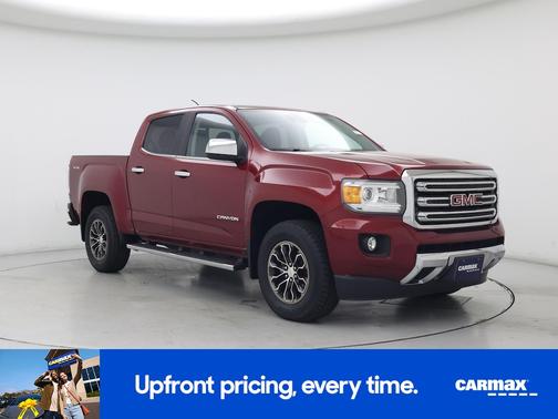 Red 2018 GMC Canyon SLT