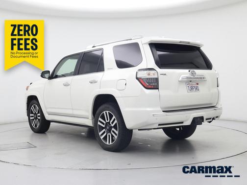 White 2015 Toyota 4Runner Limited