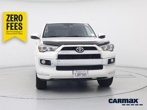 White 2015 Toyota 4Runner Limited