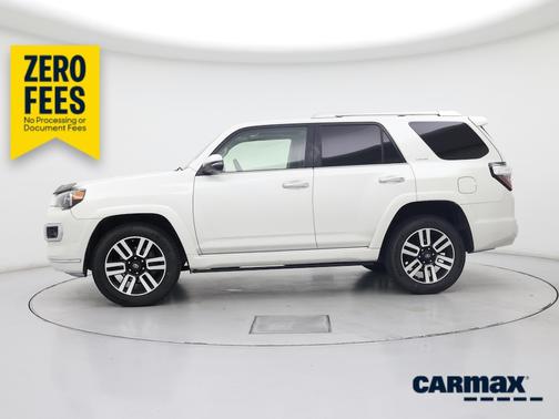 White 2015 Toyota 4Runner Limited