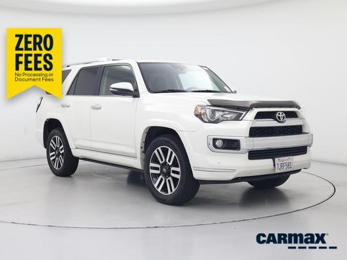 White 2015 Toyota 4Runner Limited