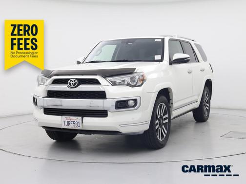 White 2015 Toyota 4Runner Limited