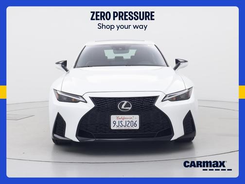 White 2023 Lexus IS 350 F-Sport