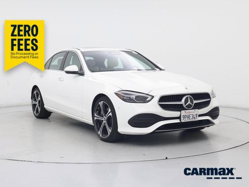 White 2024 Mercedes-Benz C-Class