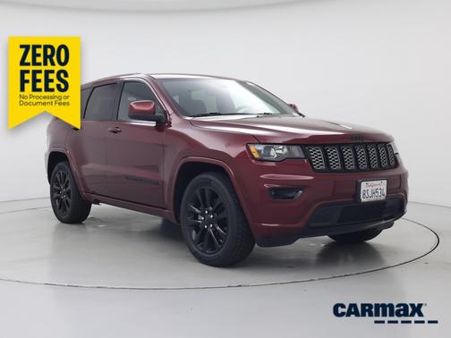 Red 2018 Jeep Grand Cherokee Altitude