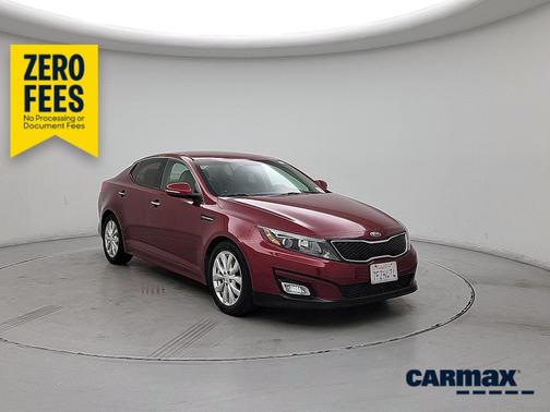 Red 2014 Kia Optima EX