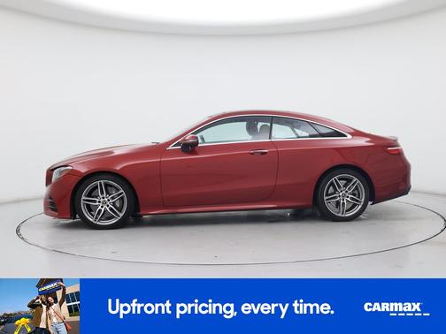 Red 2018 Mercedes-Benz E-Class