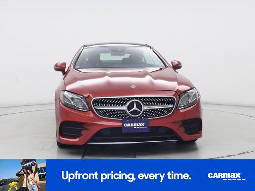 Red 2018 Mercedes-Benz E-Class
