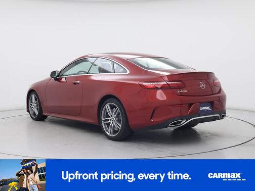 Red 2018 Mercedes-Benz E-Class