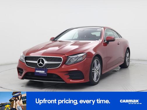 Red 2018 Mercedes-Benz E-Class