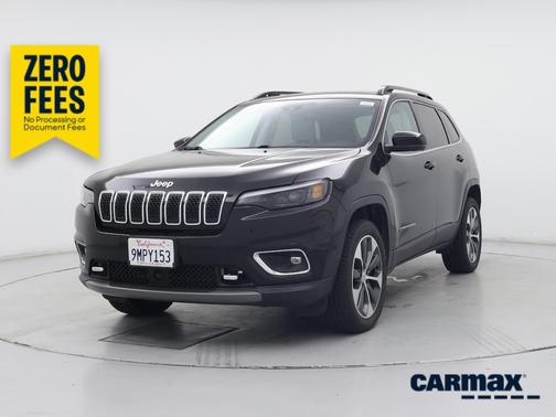 Black 2022 Jeep Cherokee Limited