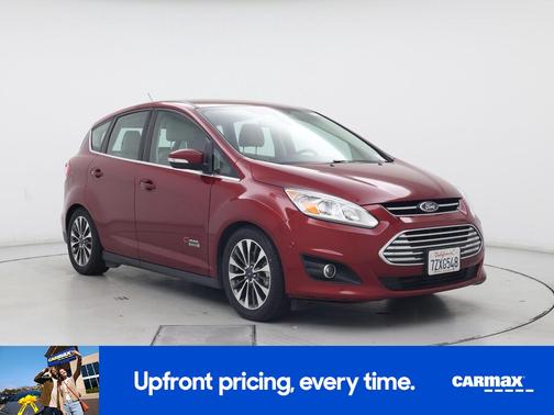 Red 2017 Ford C-Max Energi Titanium Energi