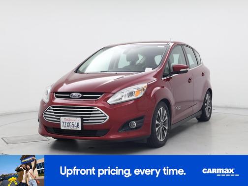 Red 2017 Ford C-Max Energi Titanium Energi
