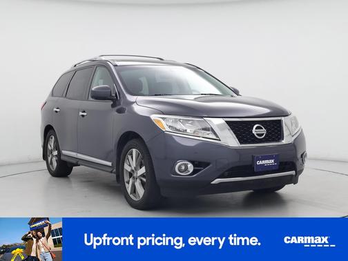 Gray 2014 Nissan Pathfinder Platinum