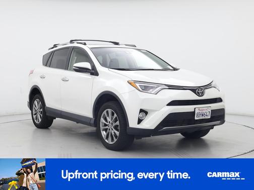 White 2018 Toyota RAV4 Limited