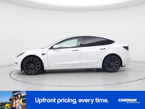 White 2022 Tesla Model 3 Performance