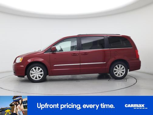Red 2015 Chrysler Town & Country Touring