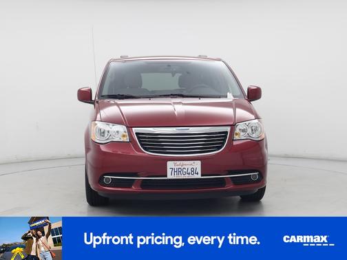 Red 2015 Chrysler Town & Country Touring