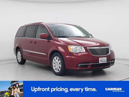 Red 2015 Chrysler Town & Country Touring
