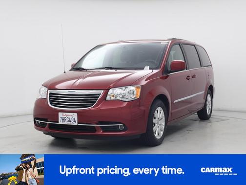 Red 2015 Chrysler Town & Country Touring