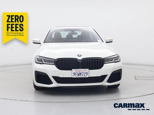 White 2023 BMW 540 I