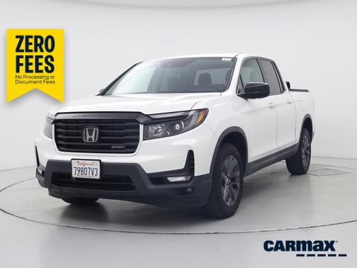 White 2023 Honda Ridgeline Sport