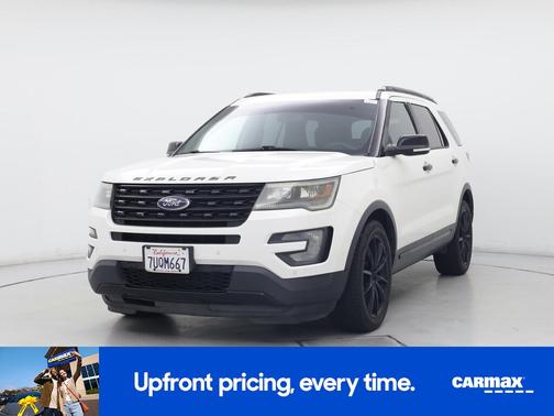 White 2017 Ford Explorer Sport