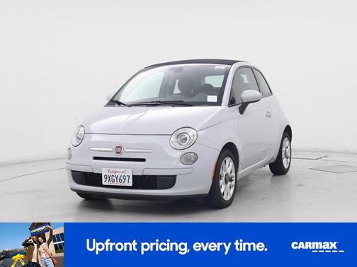 Gray 2017 FIAT 500C Pop