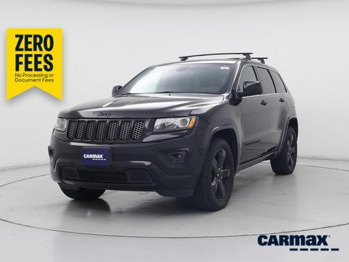 Black 2015 Jeep Grand Cherokee Altitude
