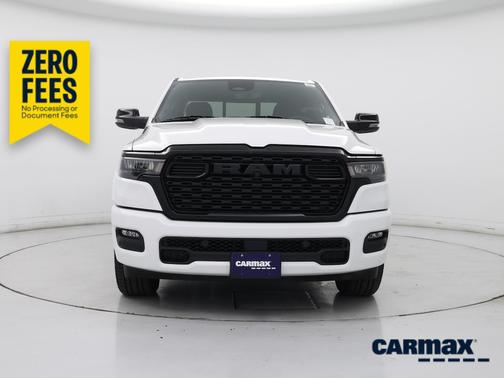 White 2025 RAM 1500 Bighorn