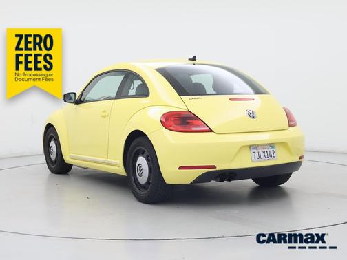 Yellow 2014 Volkswagen Beetle 1.8T