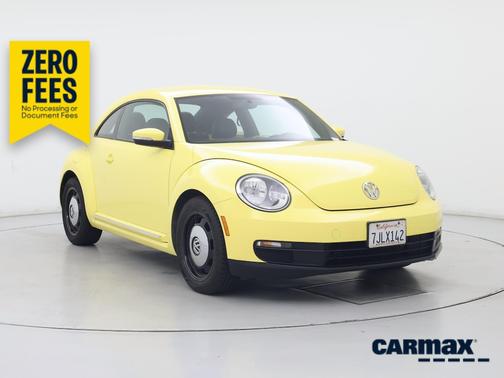 Yellow 2014 Volkswagen Beetle 1.8T