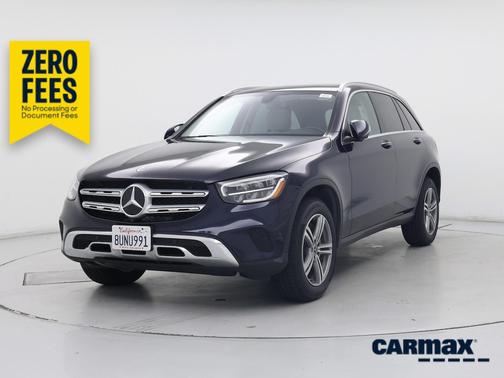 Blue 2021 Mercedes-Benz GLC 300