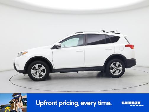 White 2015 Toyota RAV4 XLE
