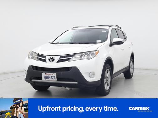 White 2015 Toyota RAV4 XLE