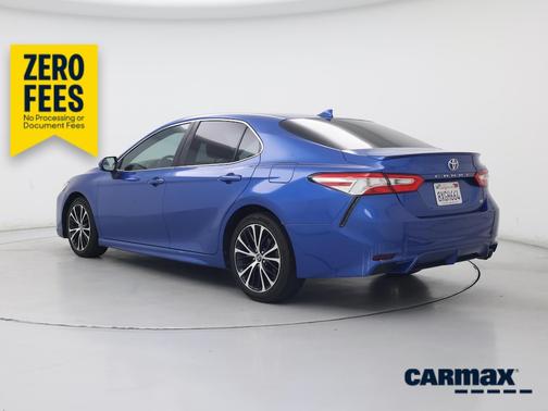 Blue 2020 Toyota Camry SE