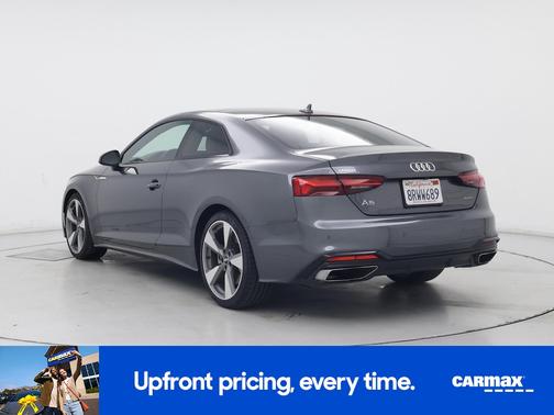 Gray 2020 Audi A5 Premium Plus