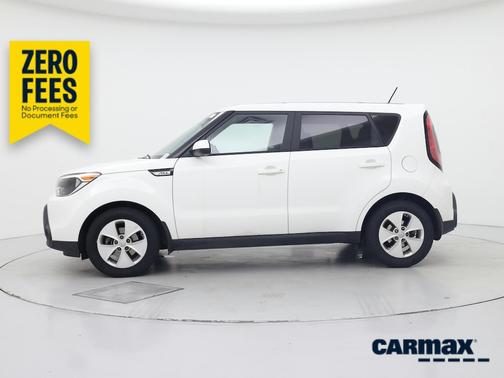 White 2015 Kia Soul