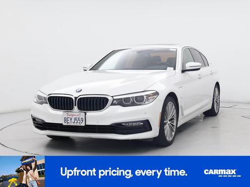 White 2018 BMW 530e iPerformance