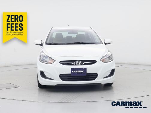 White 2014 Hyundai Accent GLS